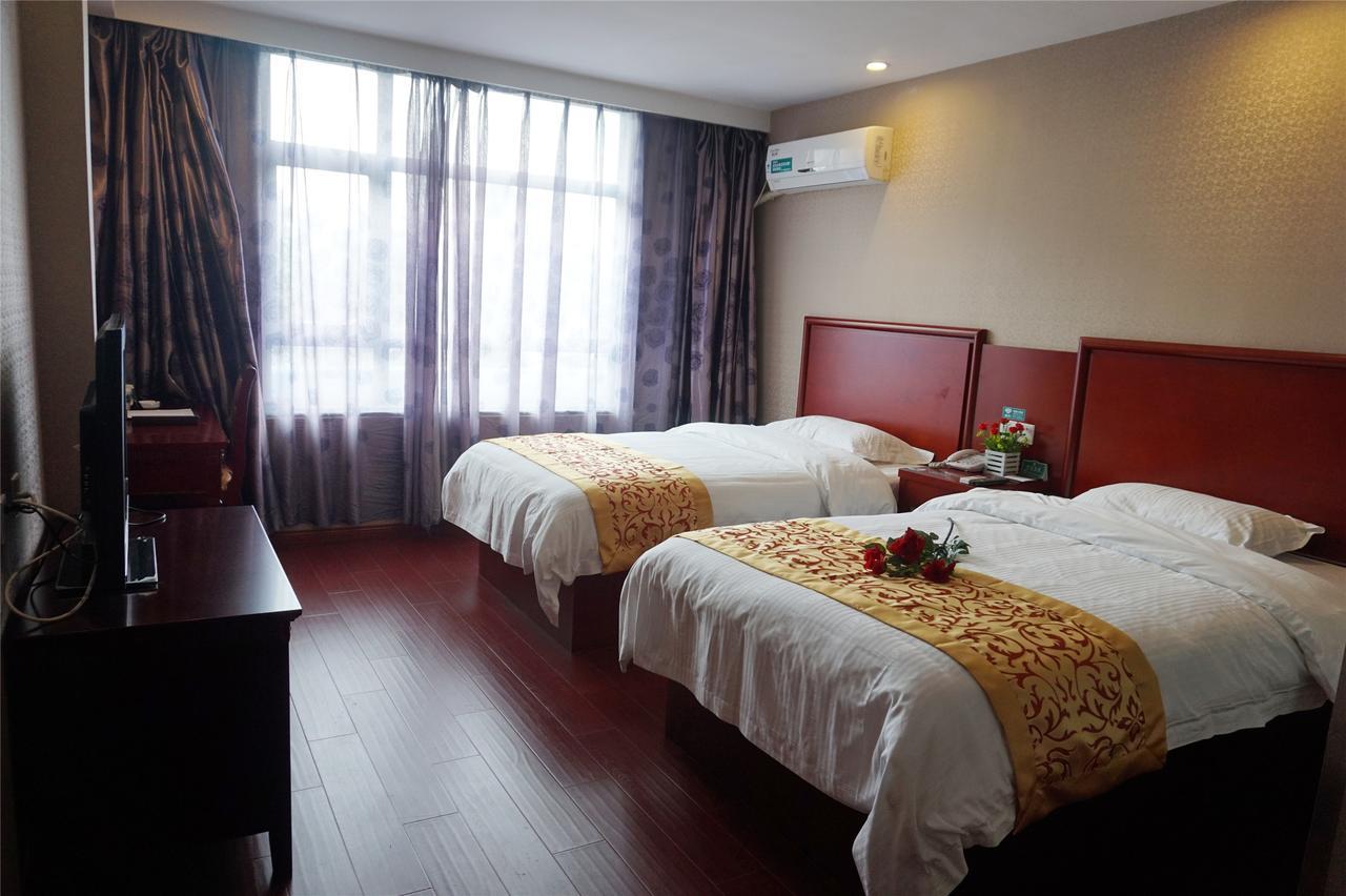 Greentree Inn Zhejiang Huzhou South Street Chaoyin Bridge Business Hotel Eksteriør billede